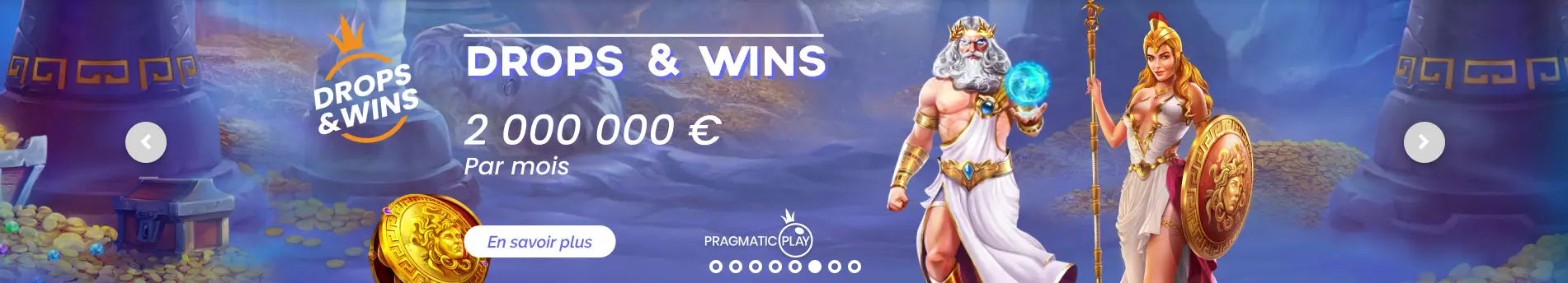 Drop and Wins 50 Crowns Casino 