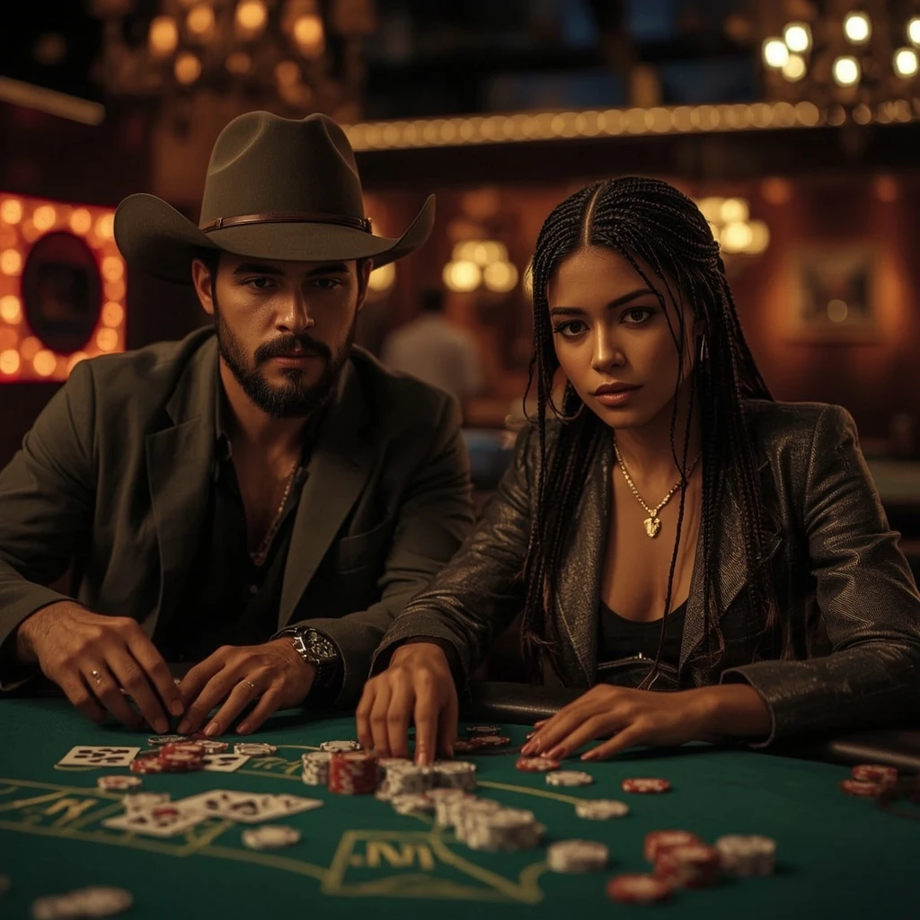 photo de deux joueurs de poker 50 Crowns Casino