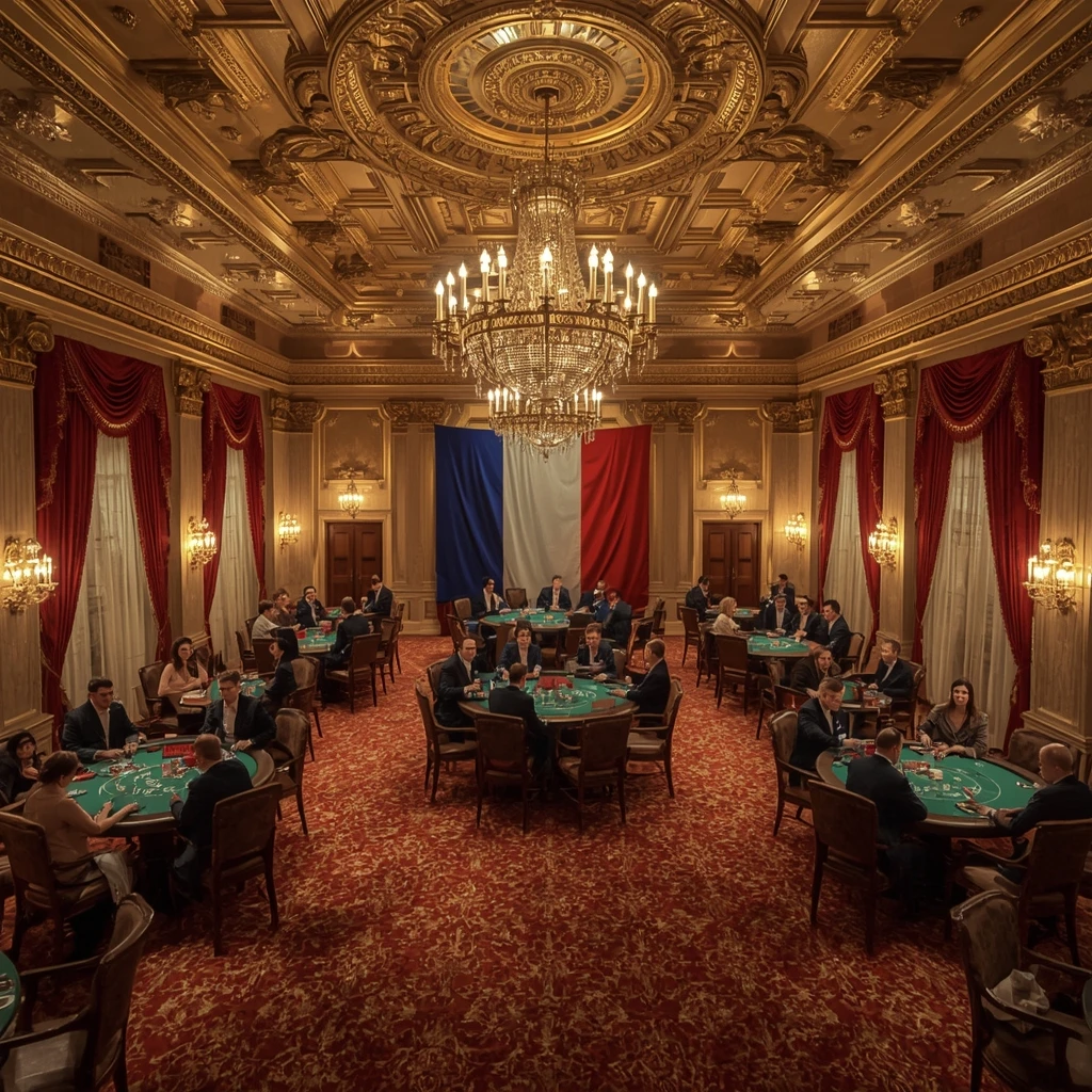 Le casino et le drapeau français 50 Crowns Casino